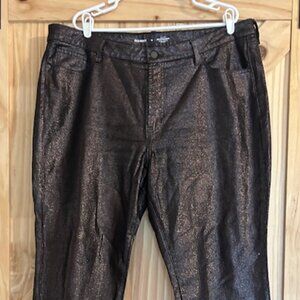 Old Navy High-Waisted Shine OG Straight Ankle Jeans